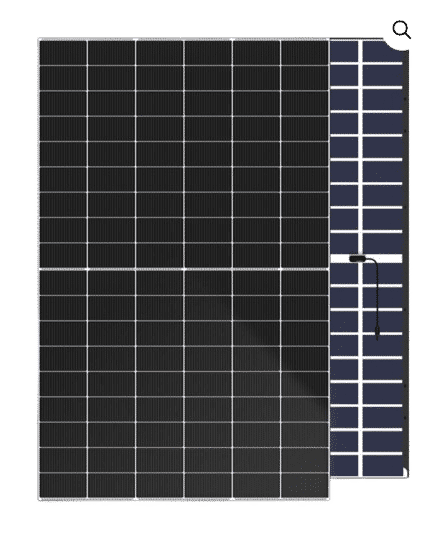 DAH Solar 510W DHN-60R18/DG/FS(BW) ramă neagră