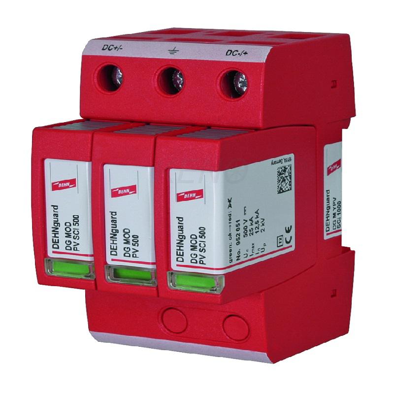 Dehn Ogranicznik przep. DC DEHNguard M YPV SCI 1000 3P Typ II