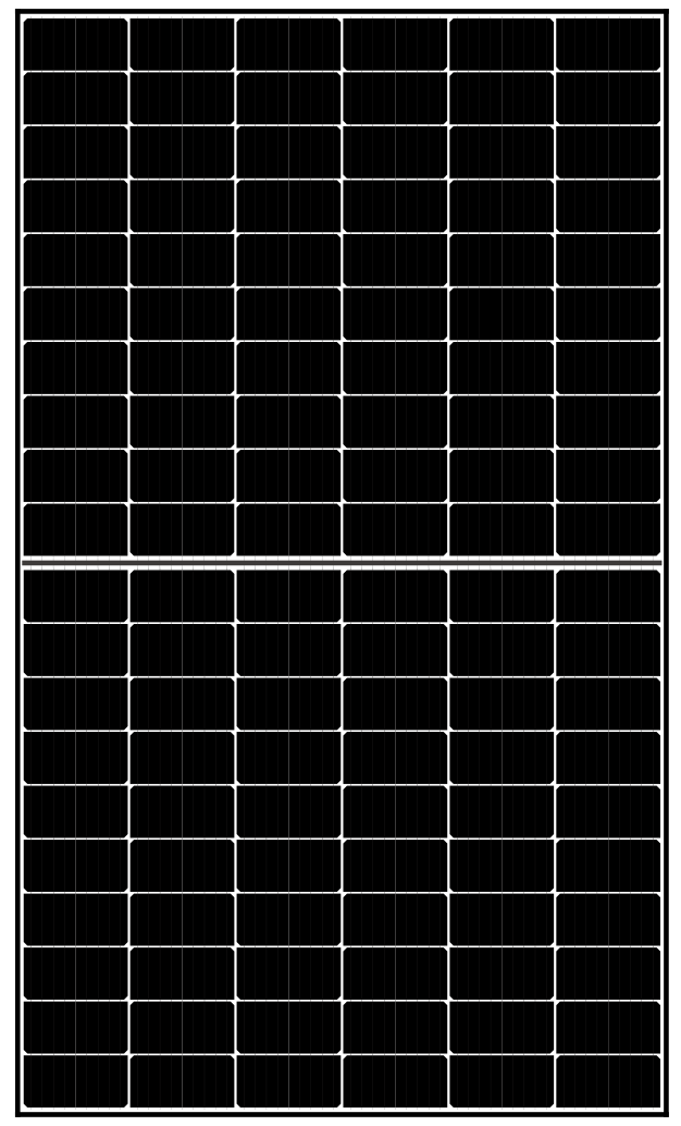Hanover Solar 400W HS400M-60-166GP czarna rama