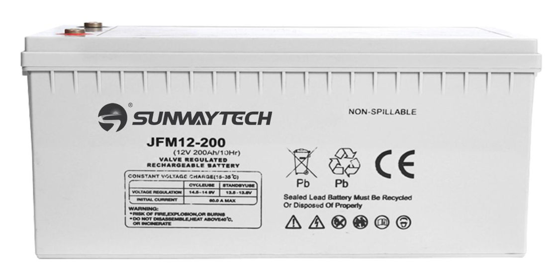 Sunwaytech Gel Battery 12V200AH JFM12-200