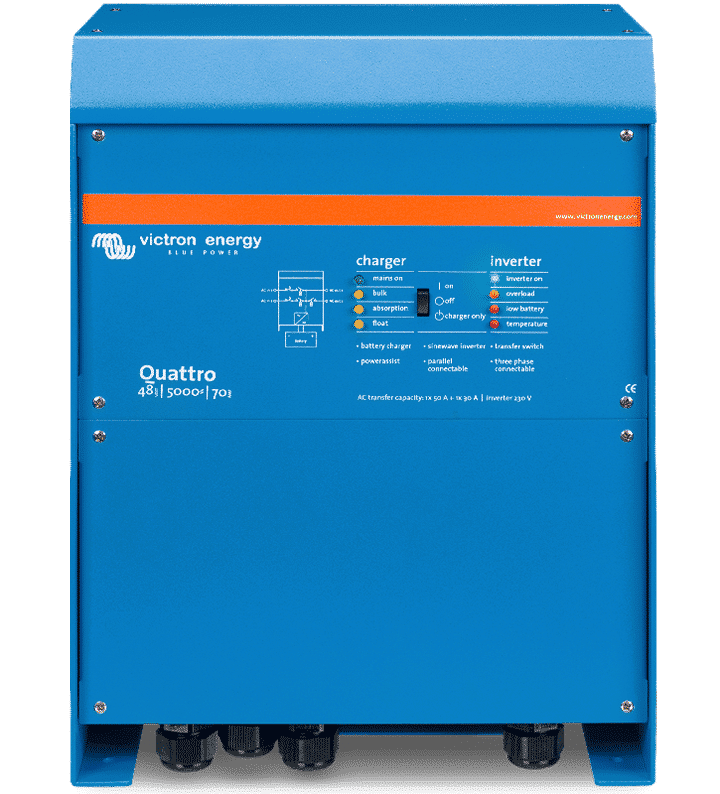 Victron 3 kW Quattro 12/3000/120-50/50