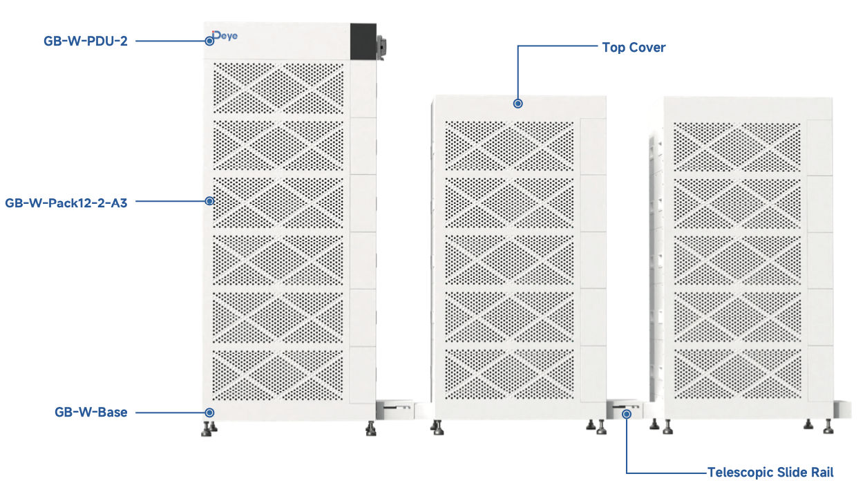 Deye 12,03 kWh GB-W-Pack12-2-A3
