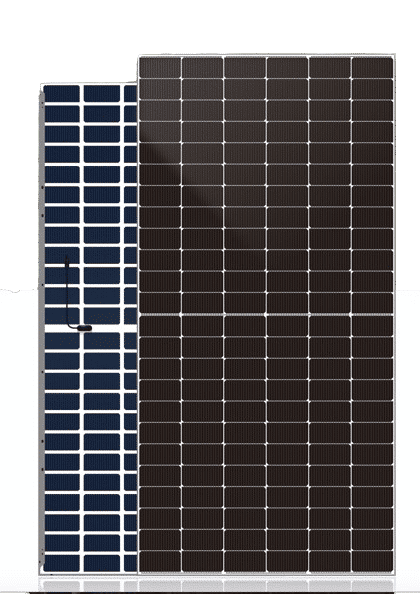 DAH Solar 580W DHN-72X16/DG-580W ramă argintie