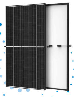 Trina 400W TSM-DE09.08 juodas rėmas