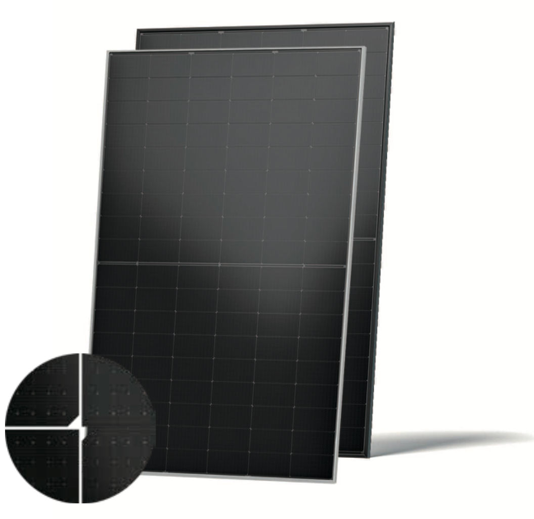 Jinko 500W JKM500N-54HL4M-BDV cornice argentata