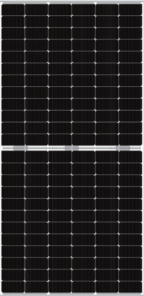 Yingli 585W YL585CF72 e/2 sidabrinis rėmas