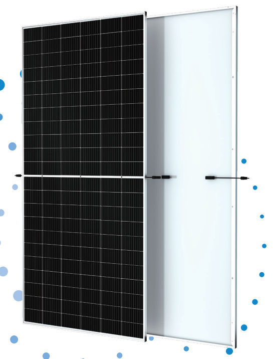 Trina 565W TSM-DE19R zilverkleurig frame