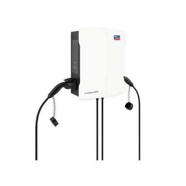 SMA 22 kW EV Charger Business with charging cable