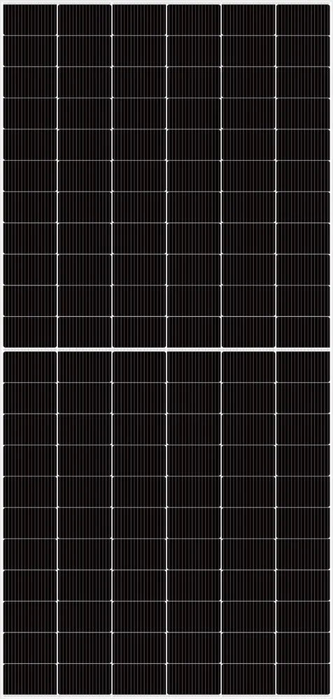 Solar Fabrik 620W Mono S4 Halfcut ვერცხლისფერი ჩარჩო