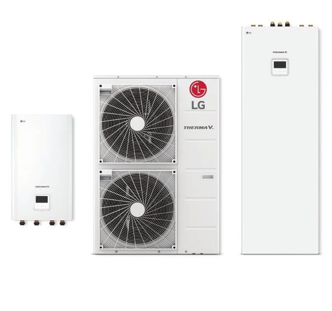 LG 12 kW ThermaV Hydrosplit HU121MRB