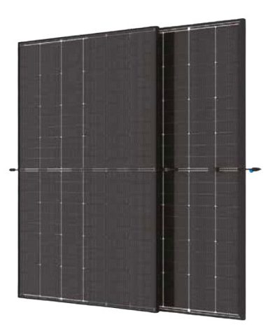 Trina 450W TSM-NEG9RC.27 juodas rėmas