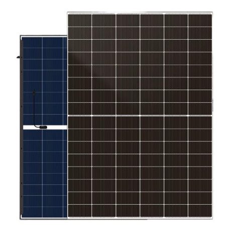 DAH Solar 455W DHN-48Z20/DG(BW) cadre noir