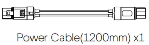 SolaX POWER CABLE 1.2M for 4xT30