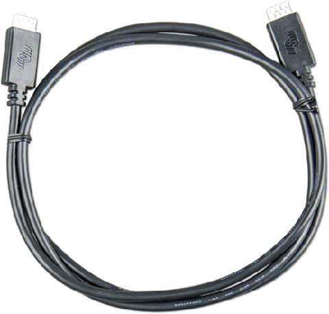 Victron VE.Direct Cable 1,8 m (one side Right Angle conn)