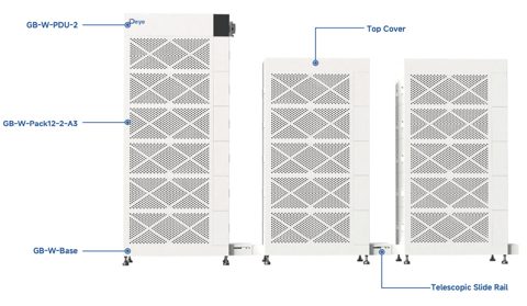 Deye 12,03 kWh GB-W-Pack12-2-A3
