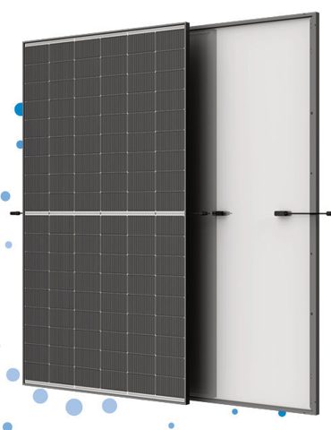 Trina 480W TSM-NEG18R.28 schwarzer Rahmen