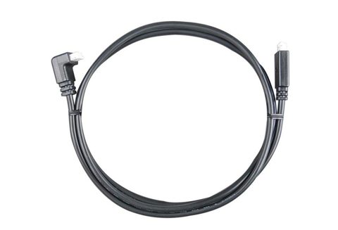 Victron VE.Direct Cable 10 m (one side Right Angle conn)