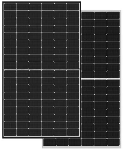Jinko 425W JKM425N-54HL4R-V Black Frame