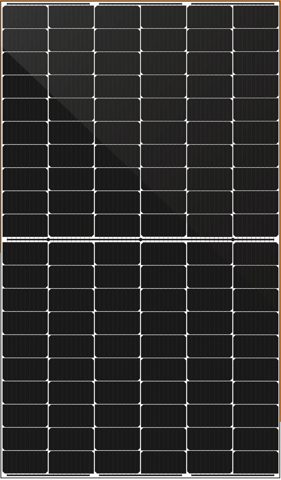 DAH Solar 380W DHM-60L9(BW) fekete keret