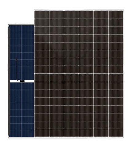 DAH Solar 460W DHN-48Z16/DG (BW) ramă neagră