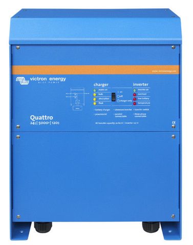 Victron 3 kW Quattro 48/3000/35-50/50 120V