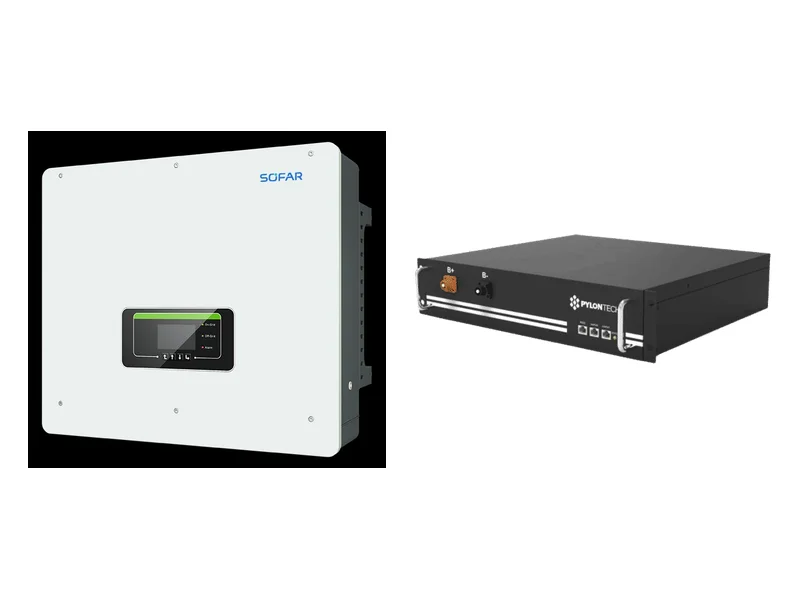 Zestaw Sofar 10kW HYD10KTL + Pylontech 2,4kWh H48050